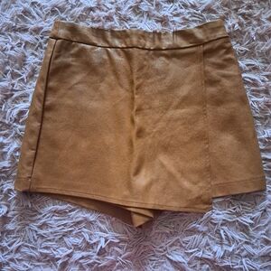Iris Pleather Skort